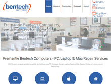 Tablet Screenshot of bentech.com.au
